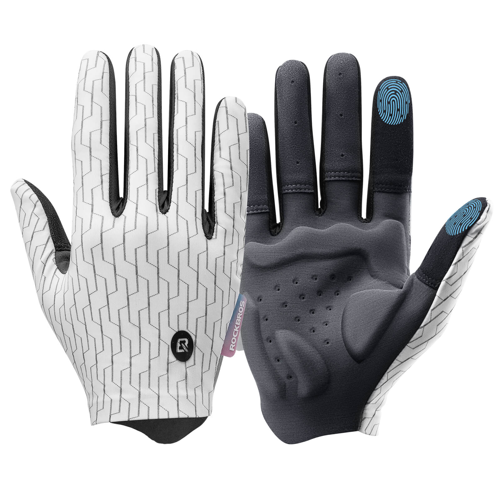 ROCKBROS Fahrradhandschuhe mit Touchfunktion