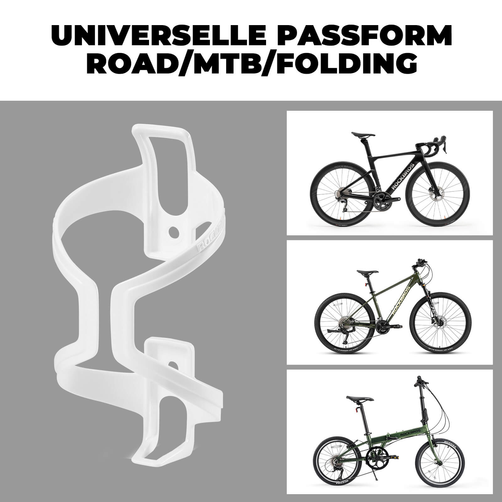 ROCKBROS Flaschenhalter Fahrrad 2er Pack