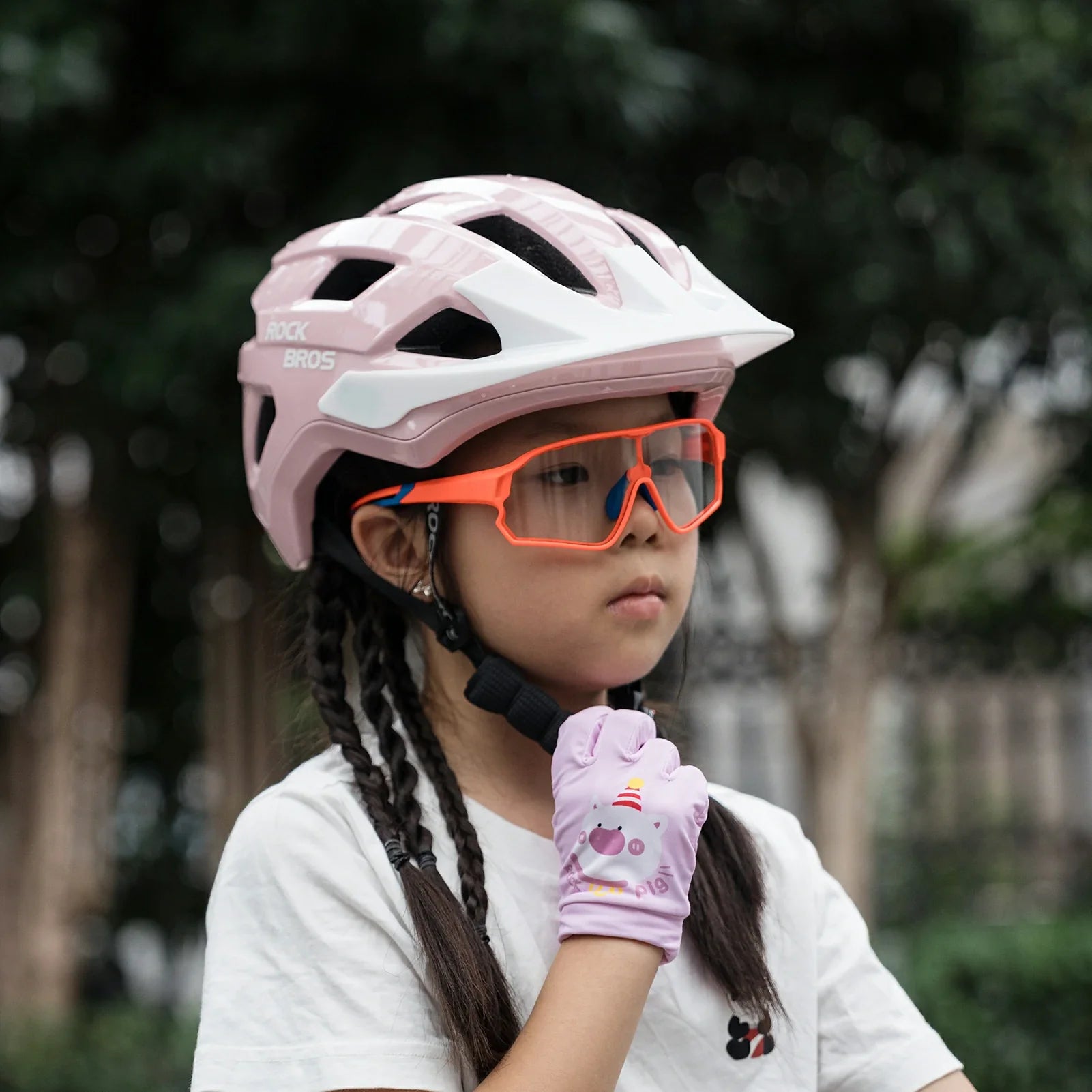 Selbsttönende Fahrradbrille für Kinder mit UV400-Schutz