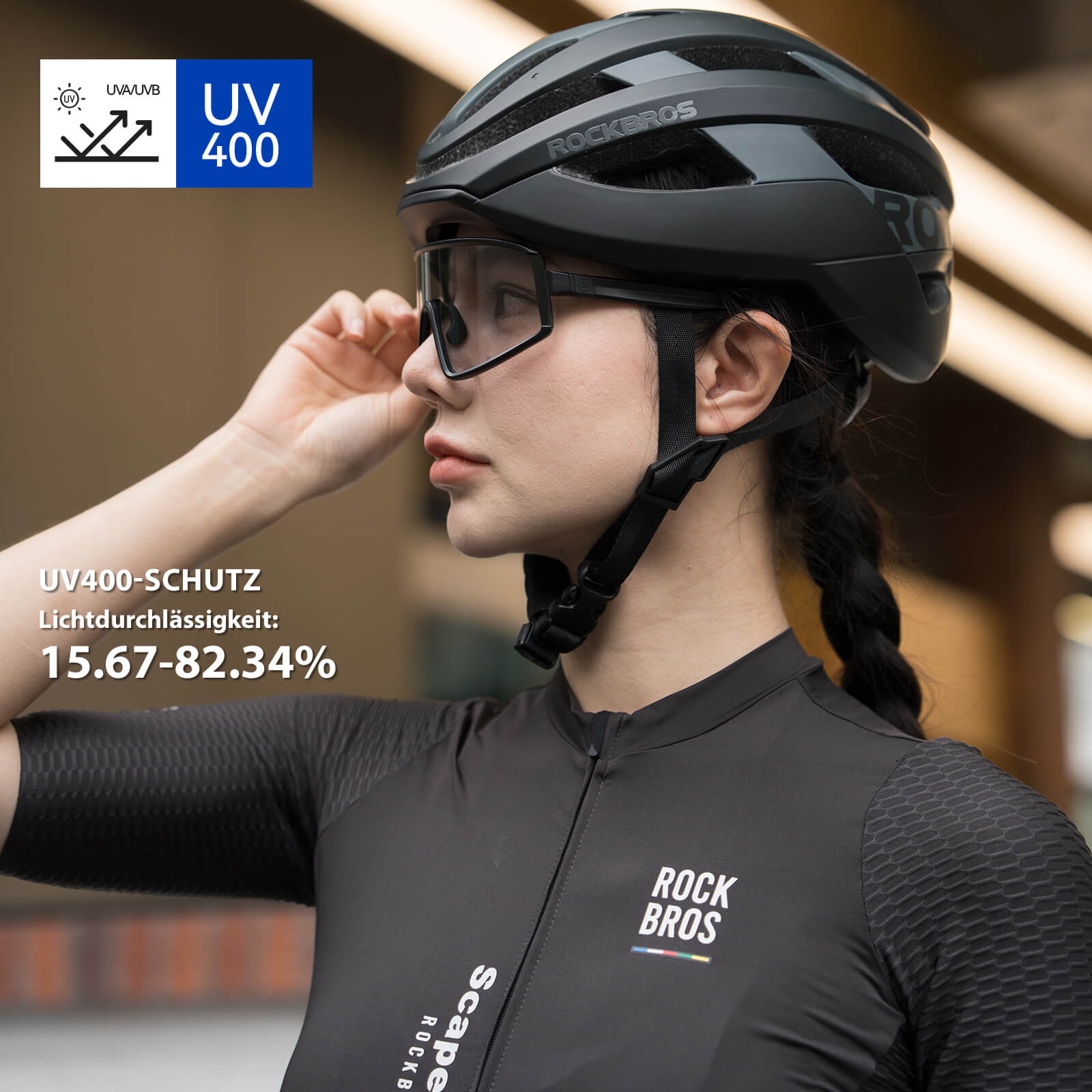 Anti-Beschlag Sonnenbrille Selbsttönend UV400 Schutz