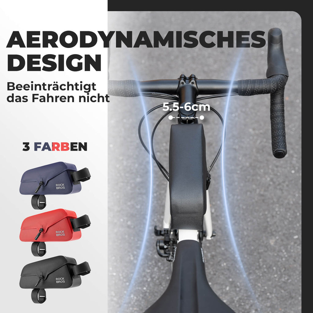 Magnetische Oberrohrtasche 100% Wasserdicht