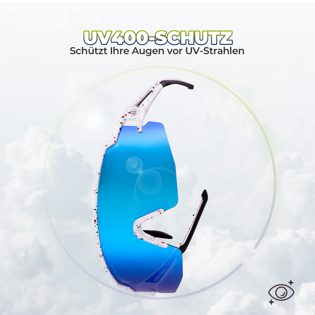 Winddichte und Polarisierte Sportbrille (UV400)