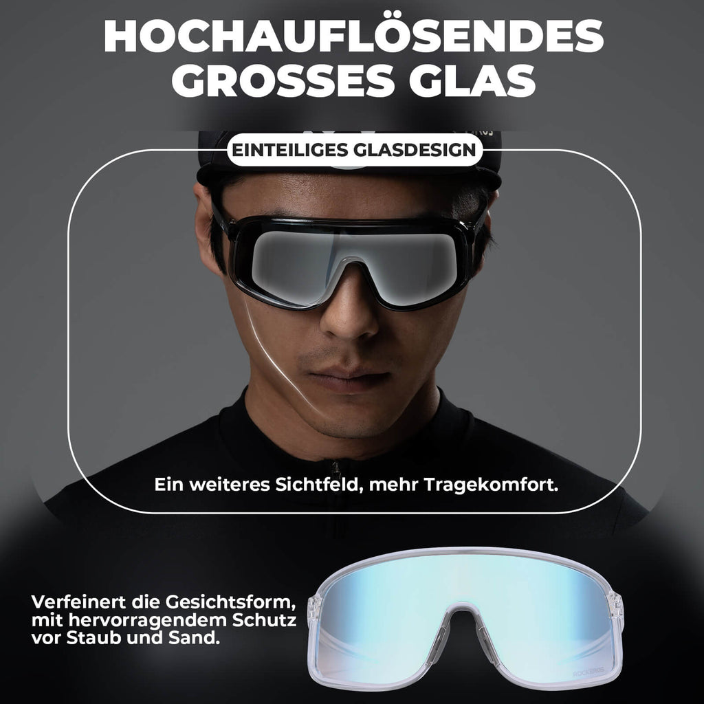 Polarisierte Fahrradbrille der Shadow Serie (UV400)