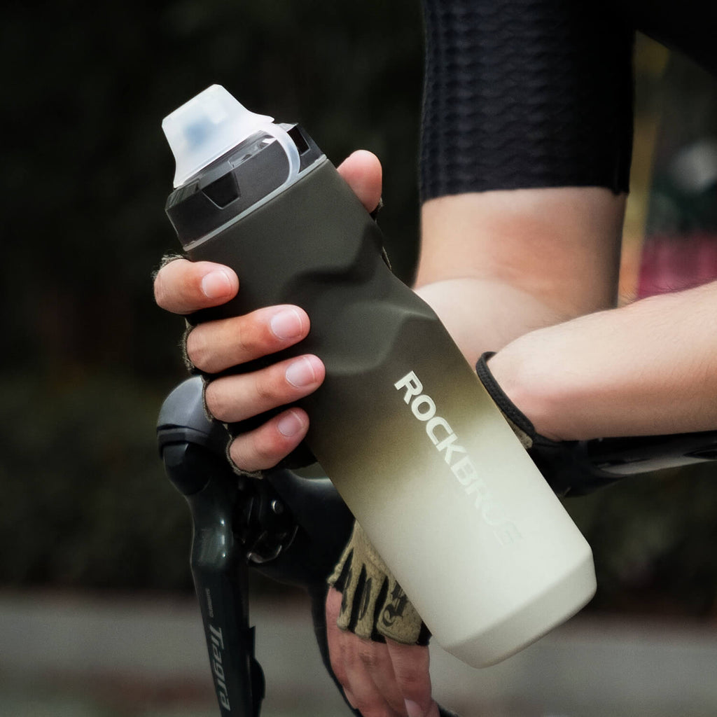 Fahrradflasche mit auslaufsicherem Pull-Top-Verschluss 600/750ml
