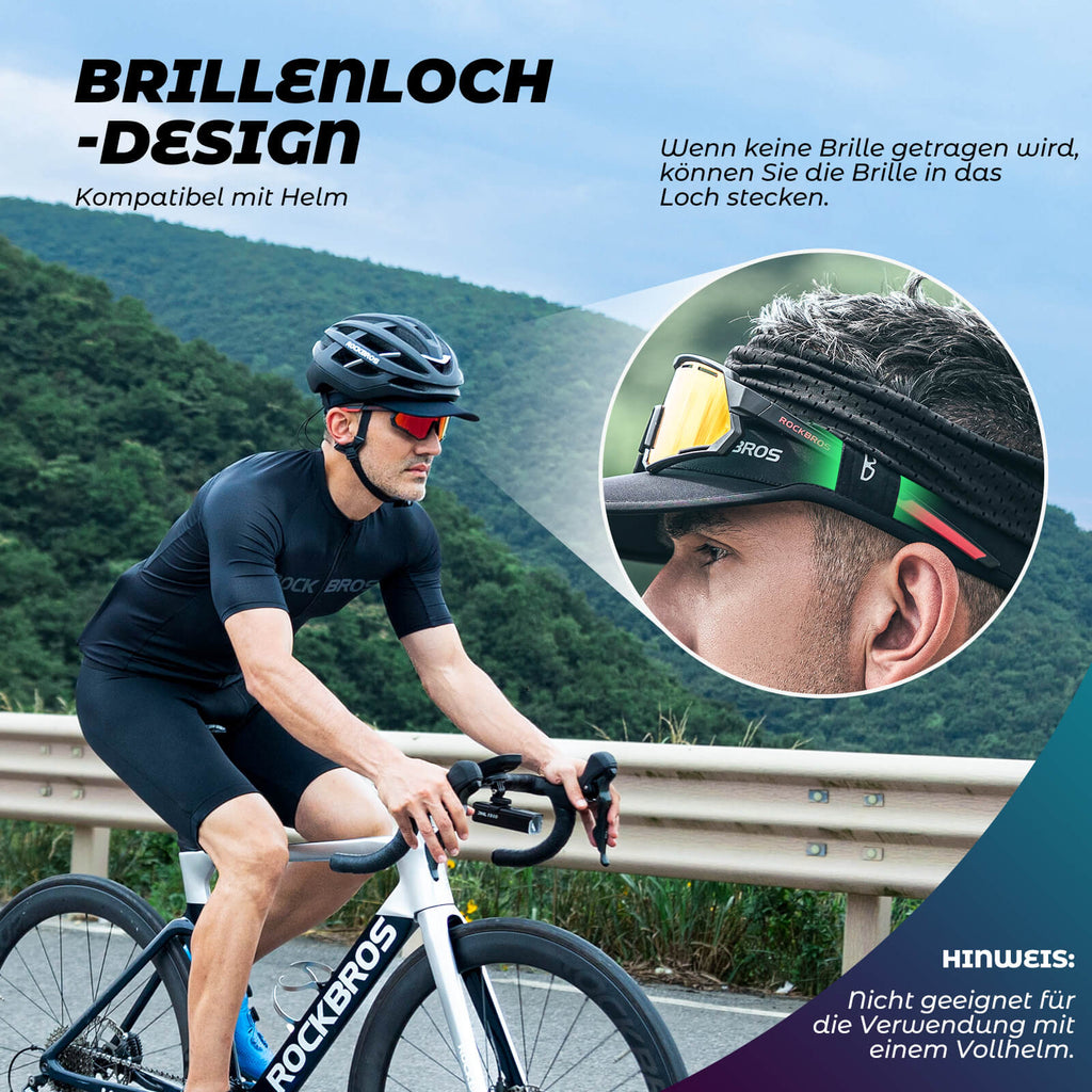 Pferdeschwanz Kappe UV-Schutz Sommer Unisex