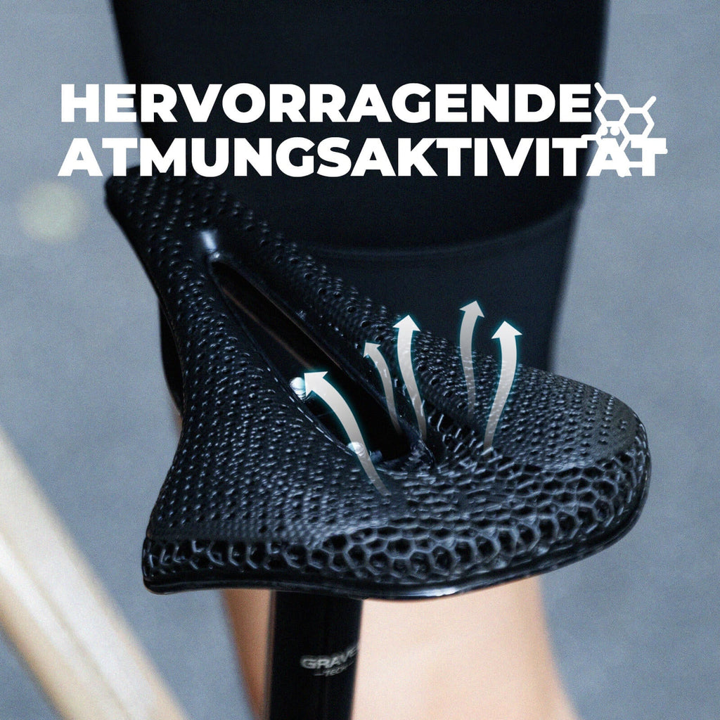 Fahrradsattel 3D-gedruckter Ergonomisch
