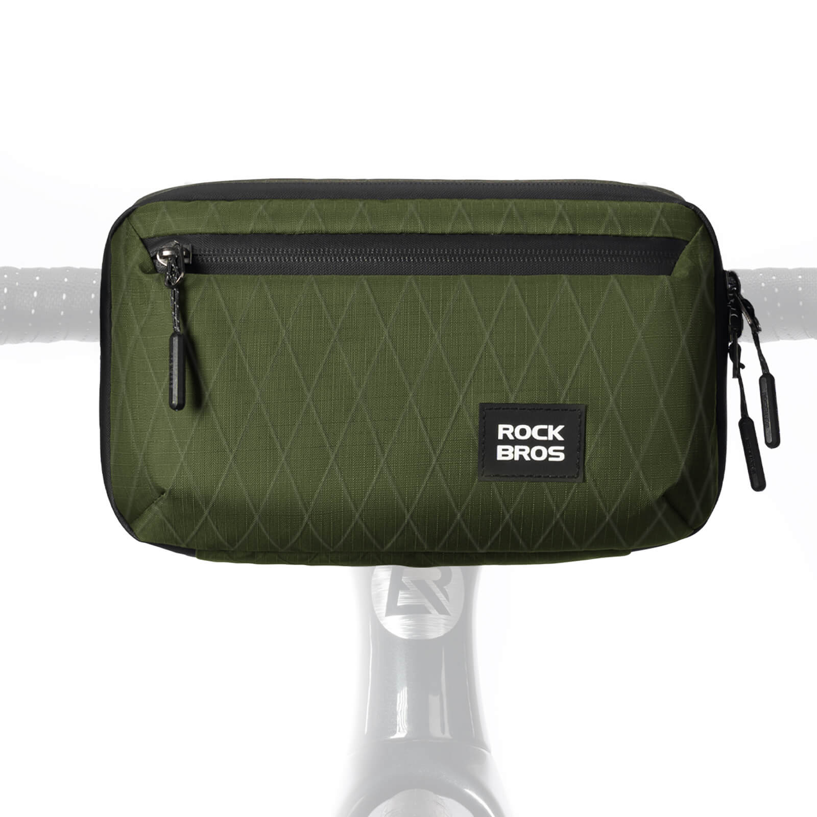 Lenkertasche Fahrradtasche mit Schultergurt 2,1L