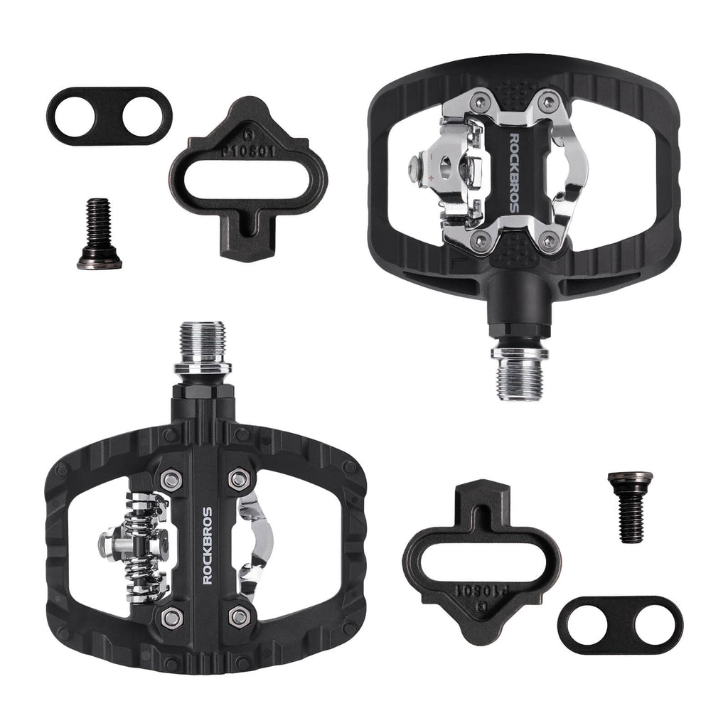 SPD-Klickpedale & Plattformpedale 2-in-1 inkl. Cleats 9/16"