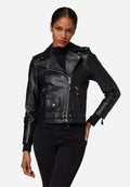 Rockabilly Lederjacke Brando Girl