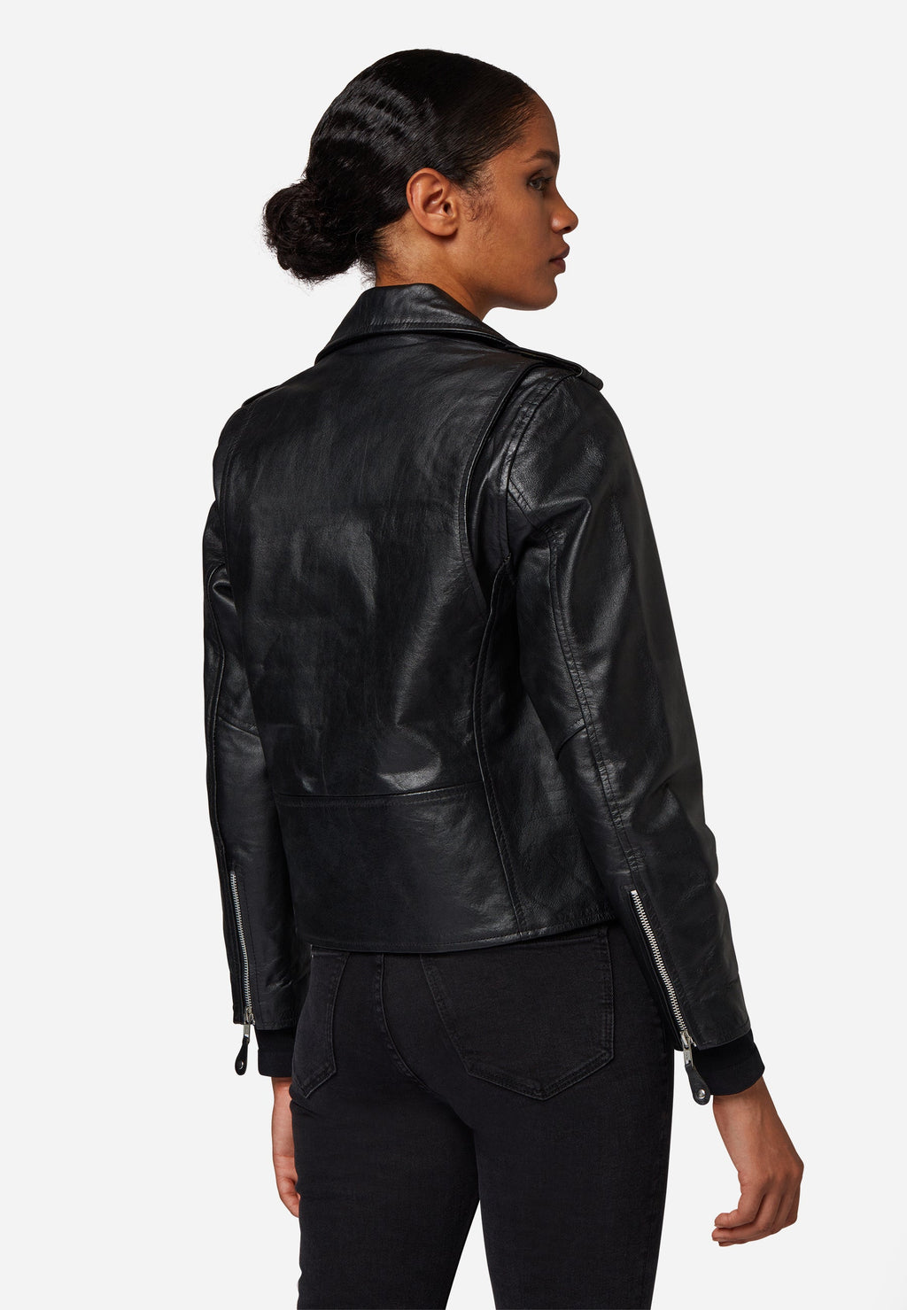 Rockabilly Lederjacke Brando Girl