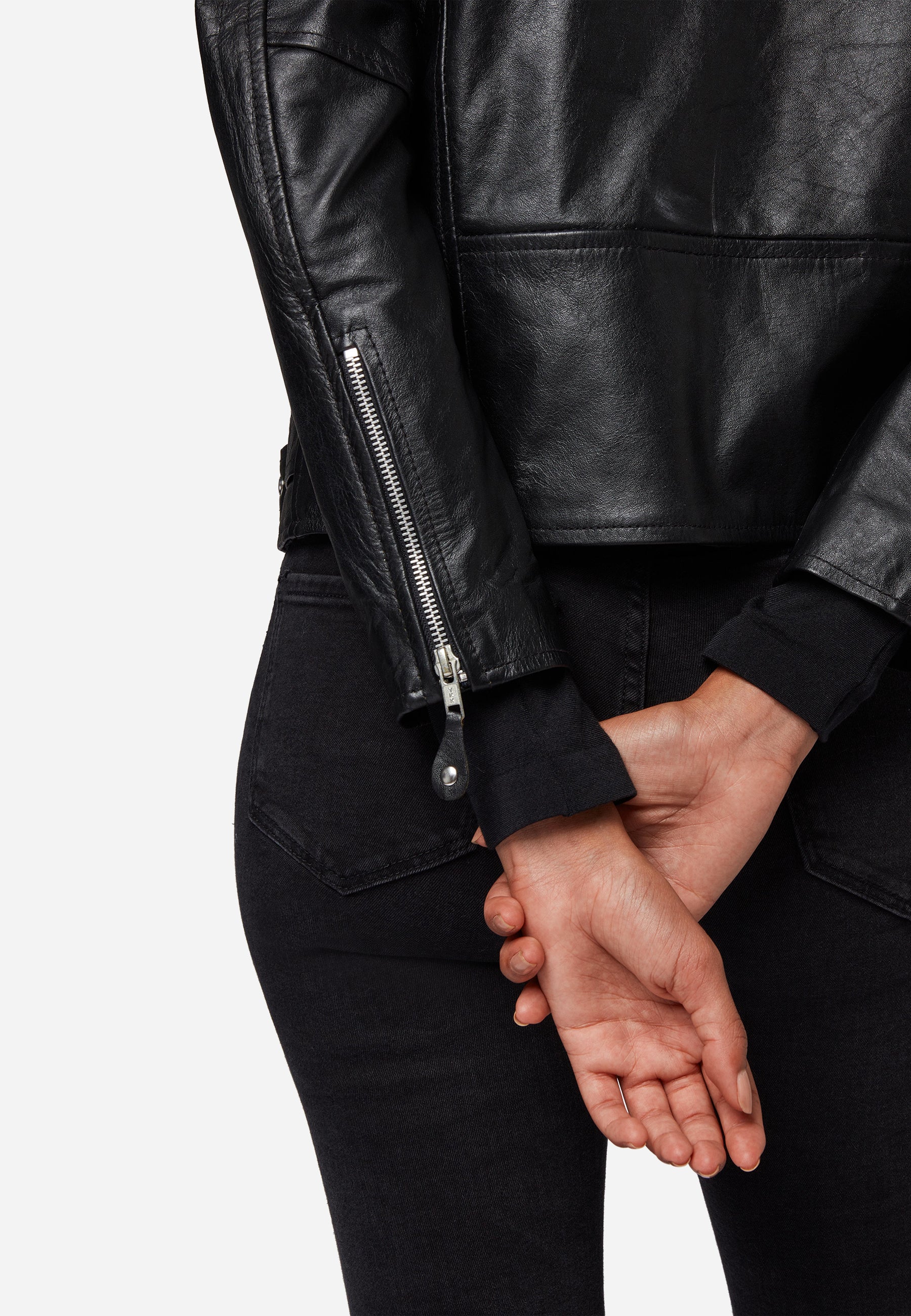 Rockabilly Lederjacke Brando Girl