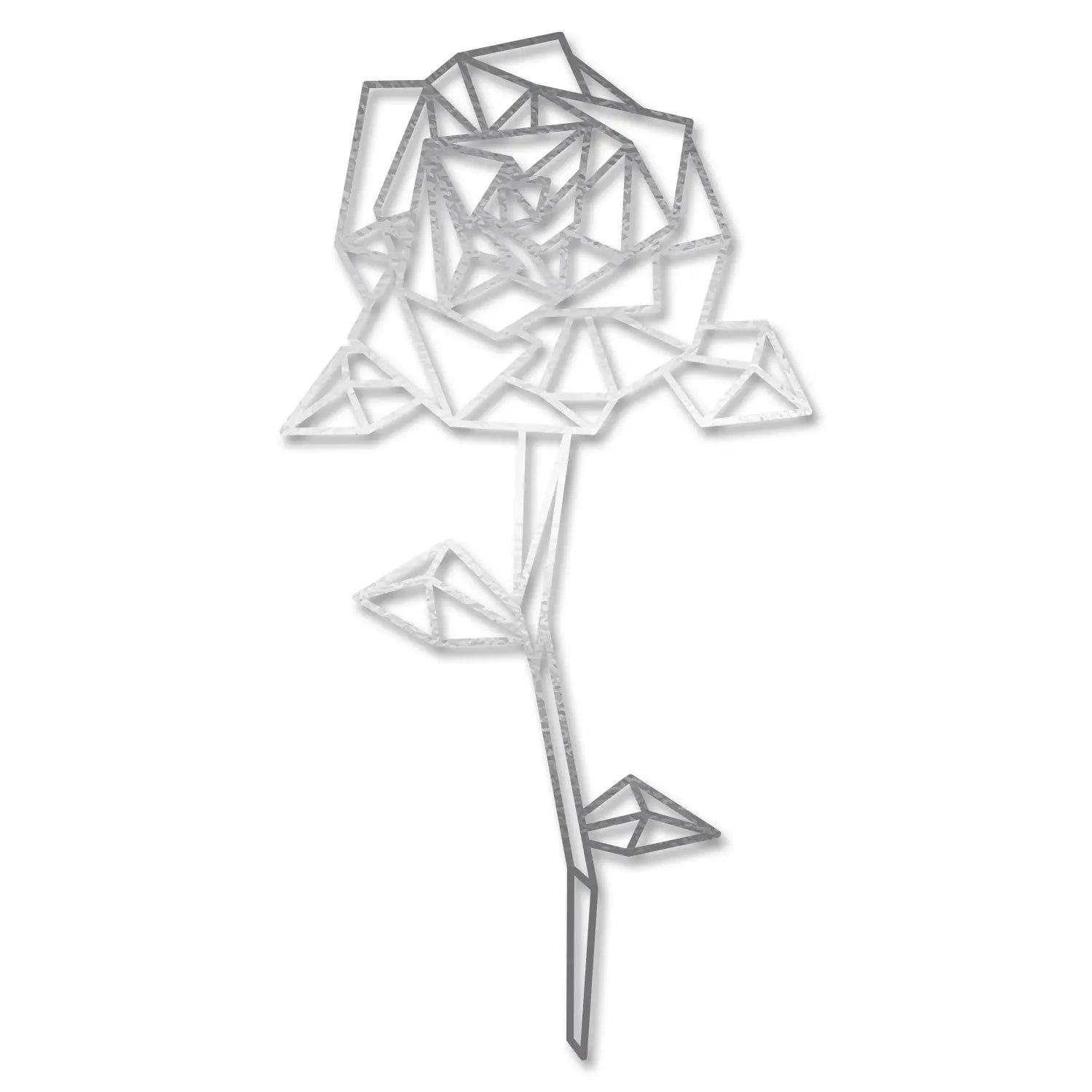 Origami Rose aus Holz -