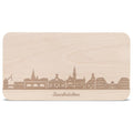 Frühstücksbrettchen Skyline Saarbrücken