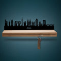 Schlüsselleiste Holz Skyline Köln