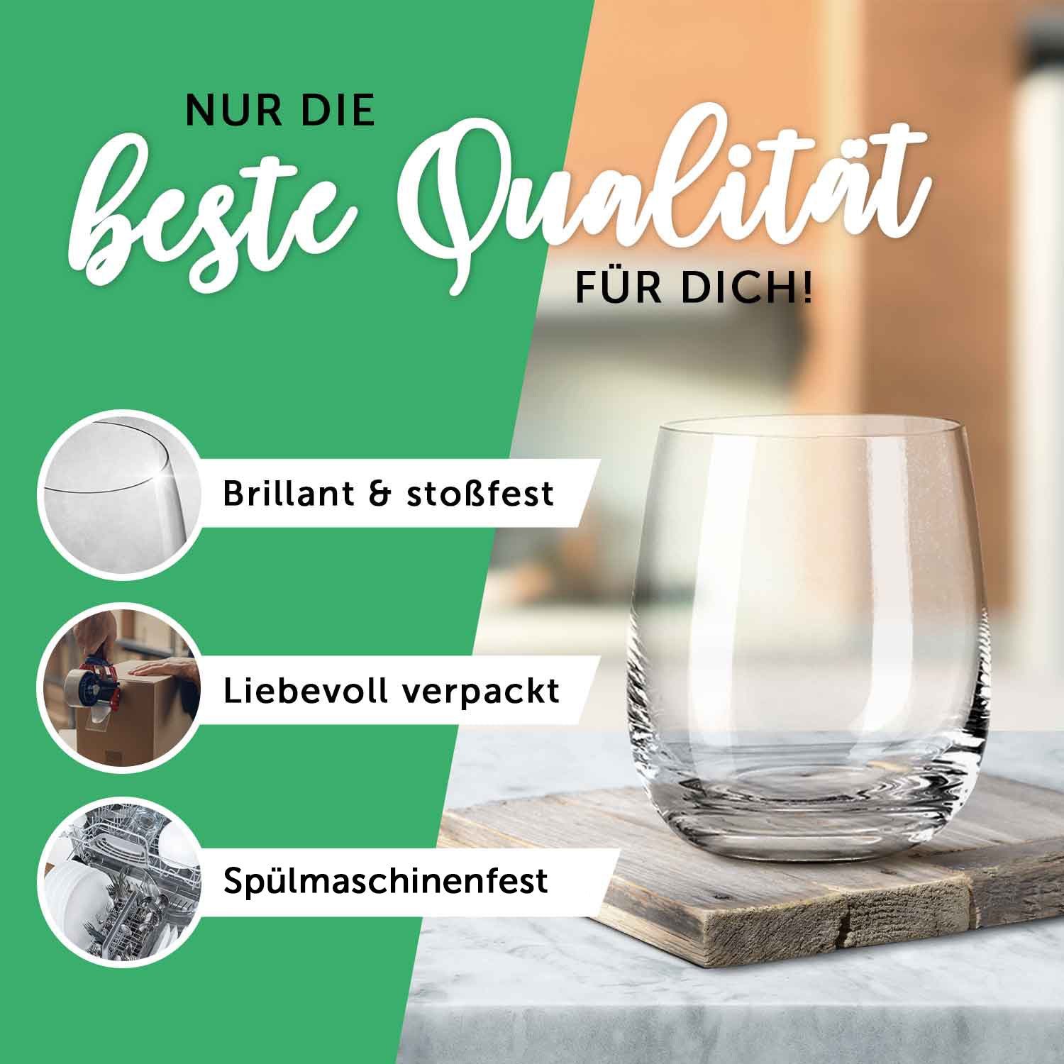 Teelicht mit Gravur - Weihnachtsdeko - Oh du fröhliche - Personalisiert mit Name