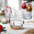 Teelicht mit Gravur - Weihnachtsdeko - Frohe Weihnachten, Glückliches neues Jahr