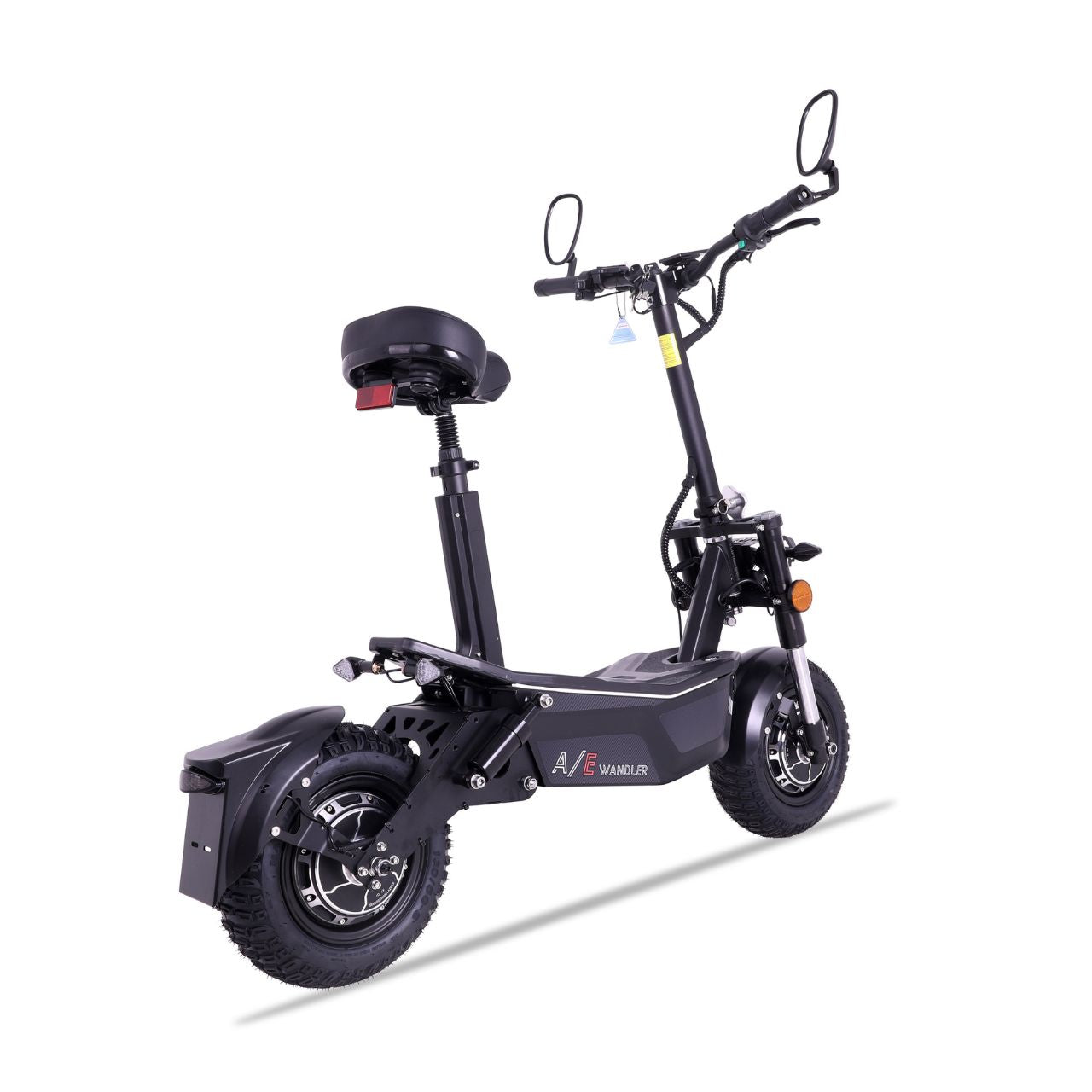 WANDLER A/E Schwarz – Allrad Elektroroller 45 km/h mit Straßenzulassung