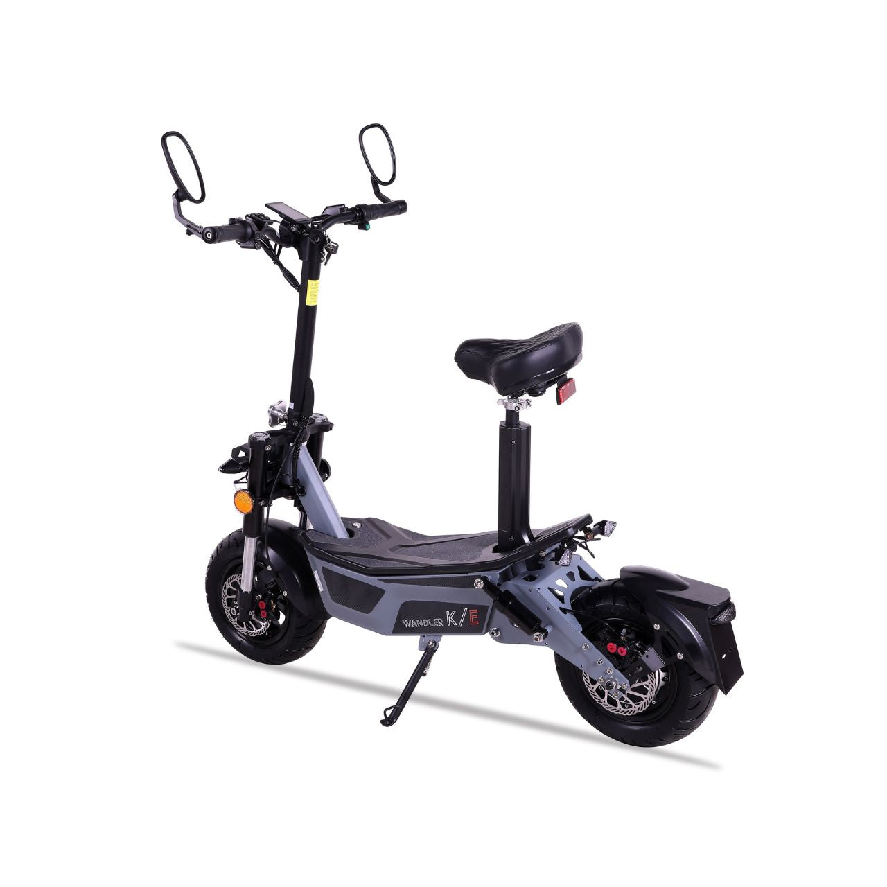 WANDLER L/E Grau – 20 km/h Elektroroller mit Sitz