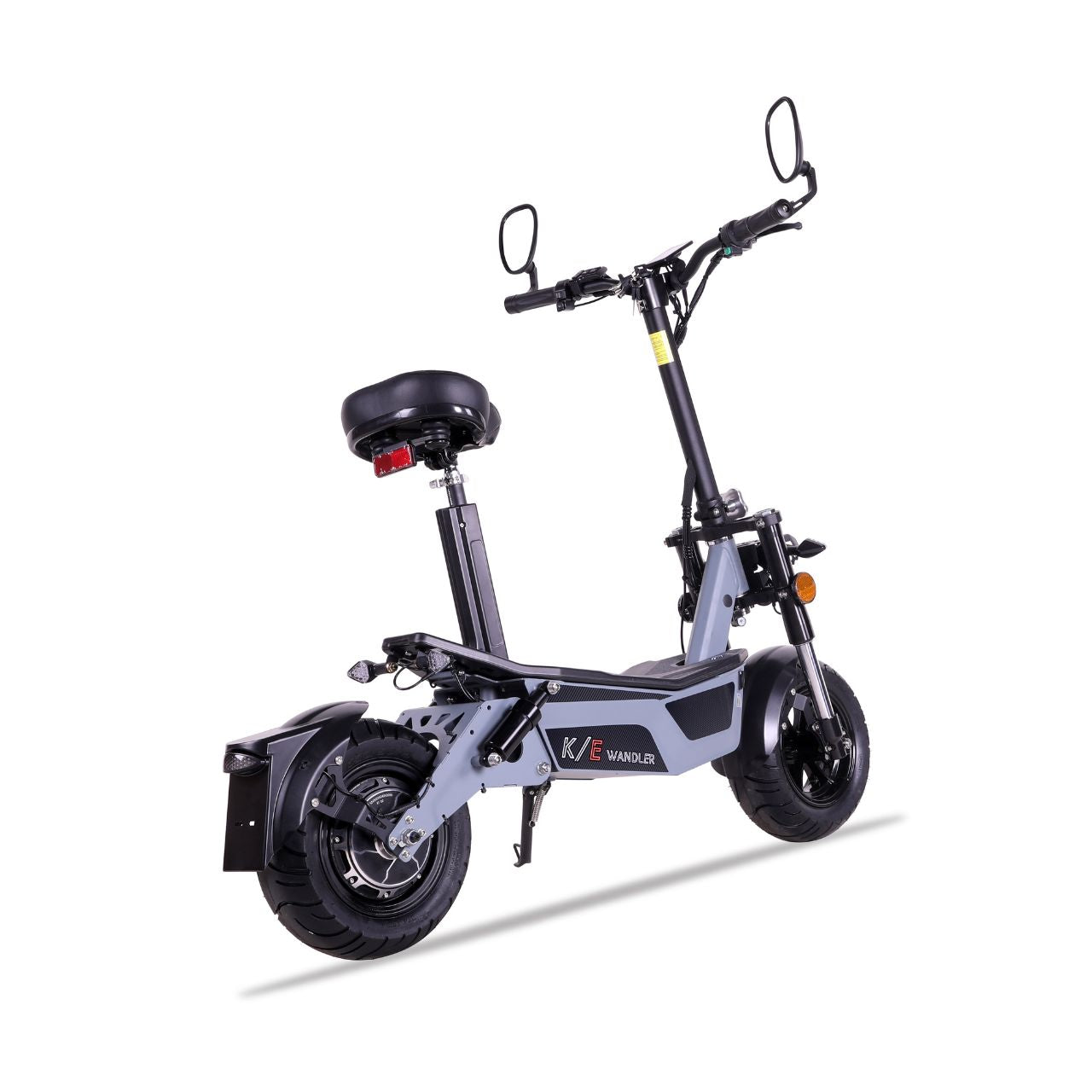 WANDLER L/E Grau – 20 km/h Elektroroller mit Sitz