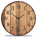 Wanduhr aus Holz Nature Love - mit UV Druck