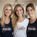 BRIDE T-Shirt TEAM BRIDE Handwriting