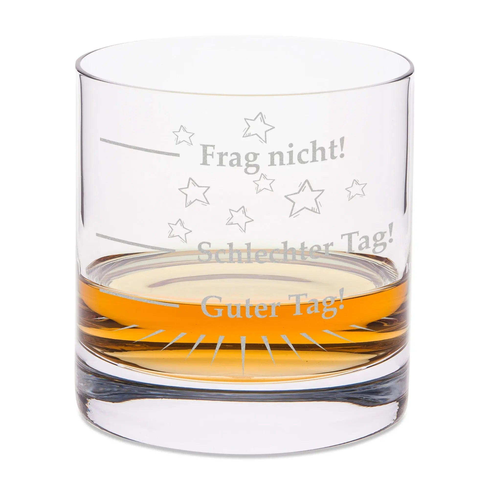 Leonardo Whiskyglas "Schlechter Tag, Guter Tag, Frag nicht!"