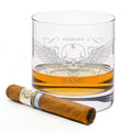 Leonardo Whiskyglas mit Gravur "Totenkopf"