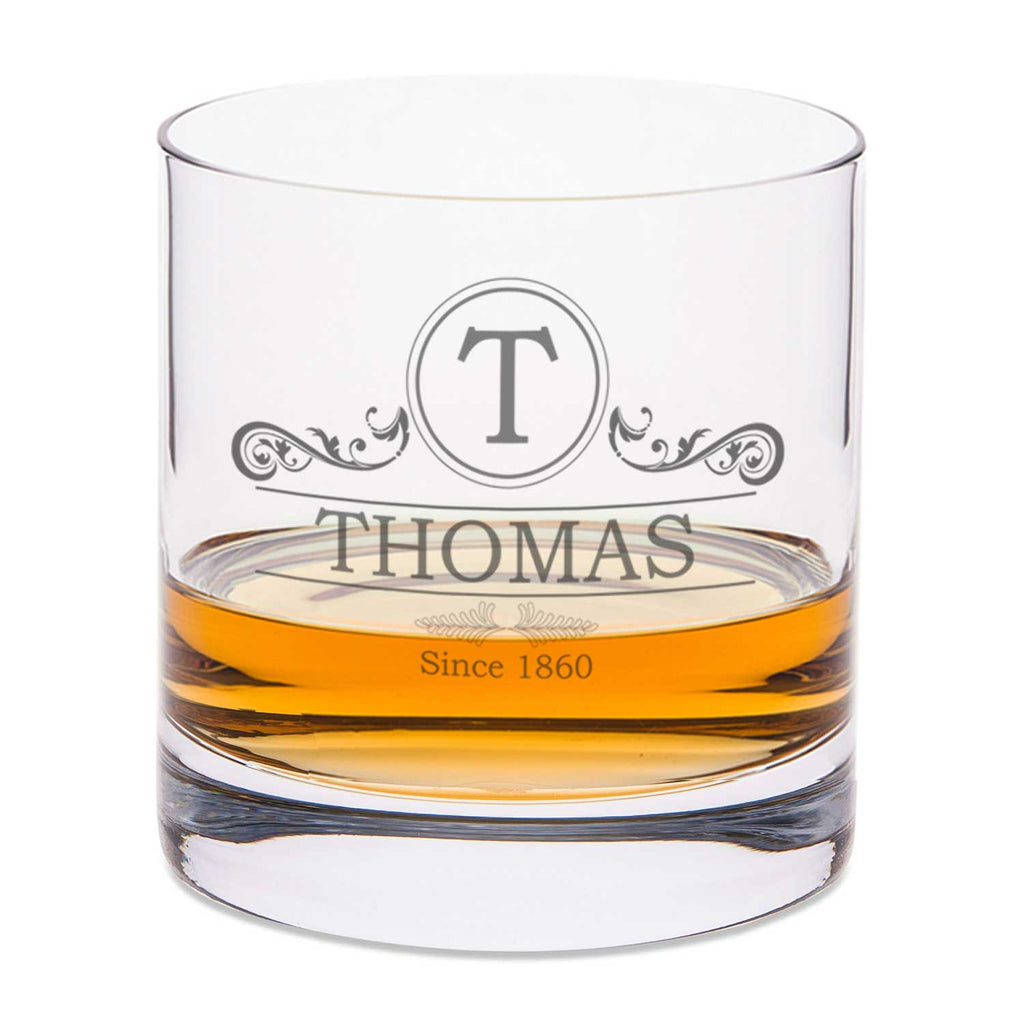 Leonardo Whiskyglas mit Gravur "Ornament"