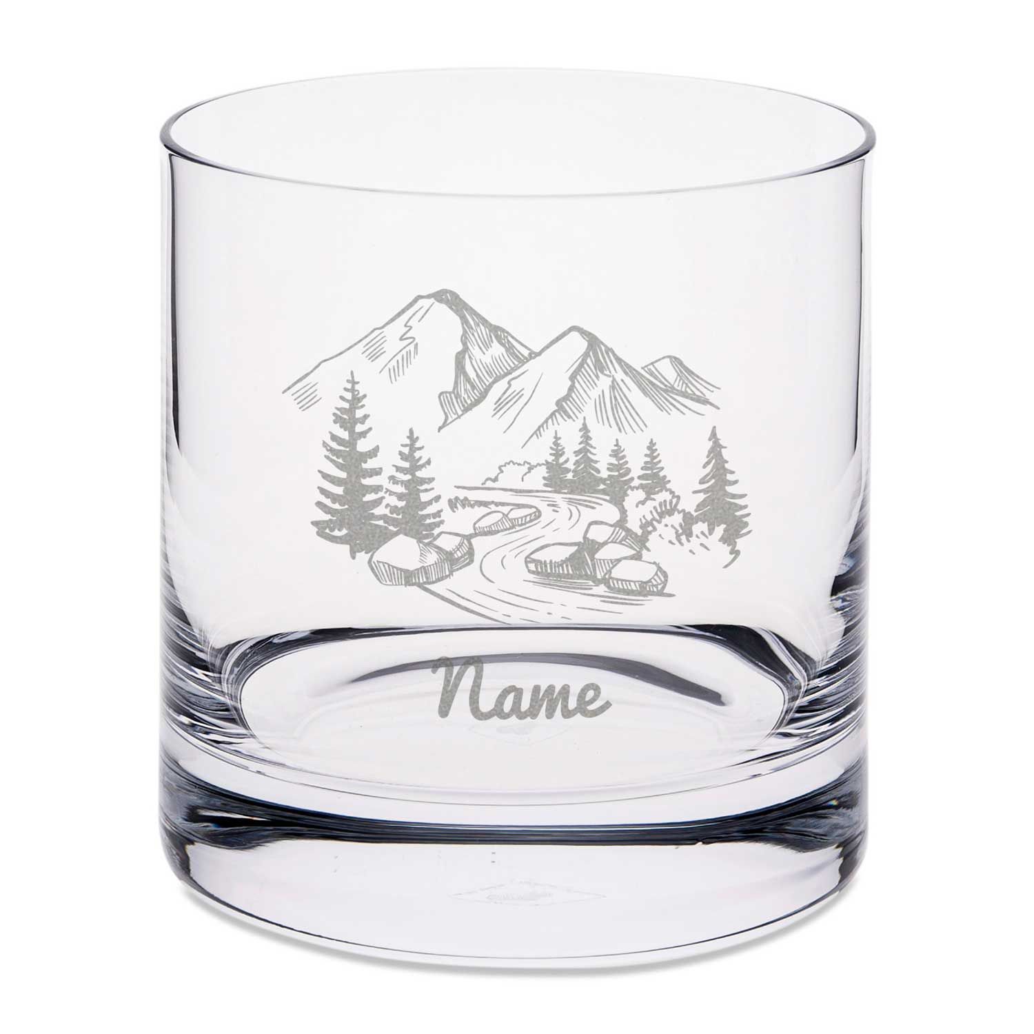 Leonardo Whiskyglas mit Gravur "Mountain"