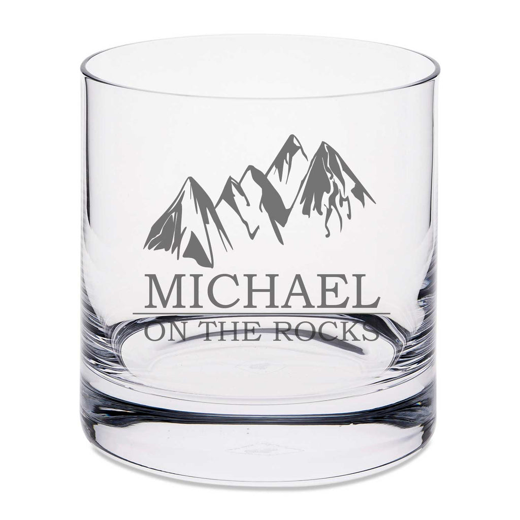 Leonardo Whiskyglas mit Gravur "on the Rocks"