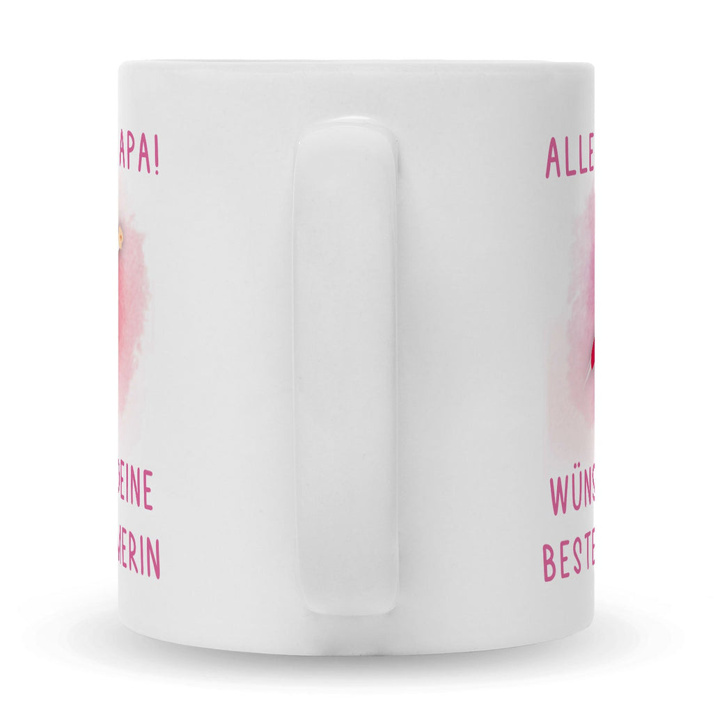 Bedruckte Tasse mit Spruch Bester Schwimmer