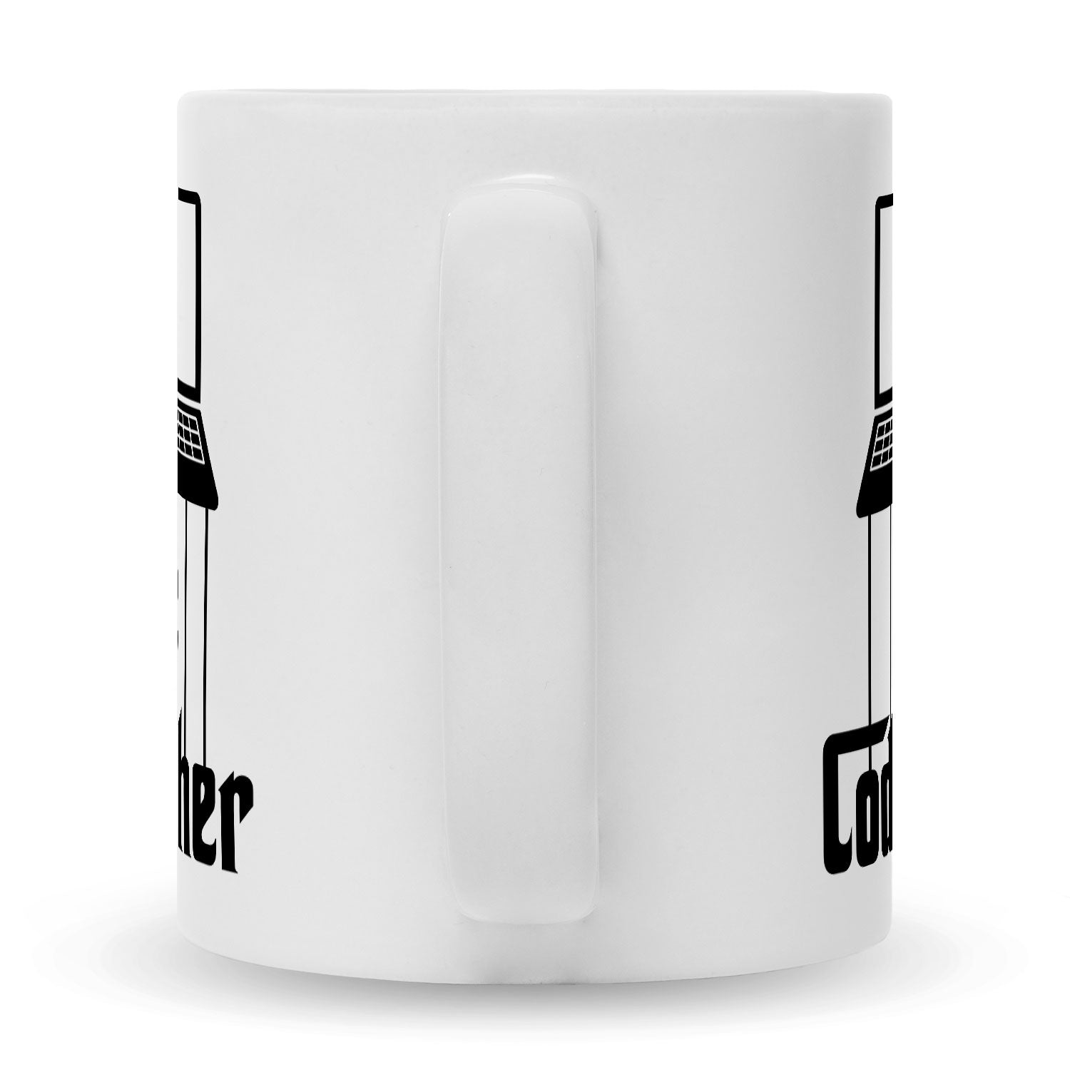 Bedruckte Tasse mit Spruch - The Codefather