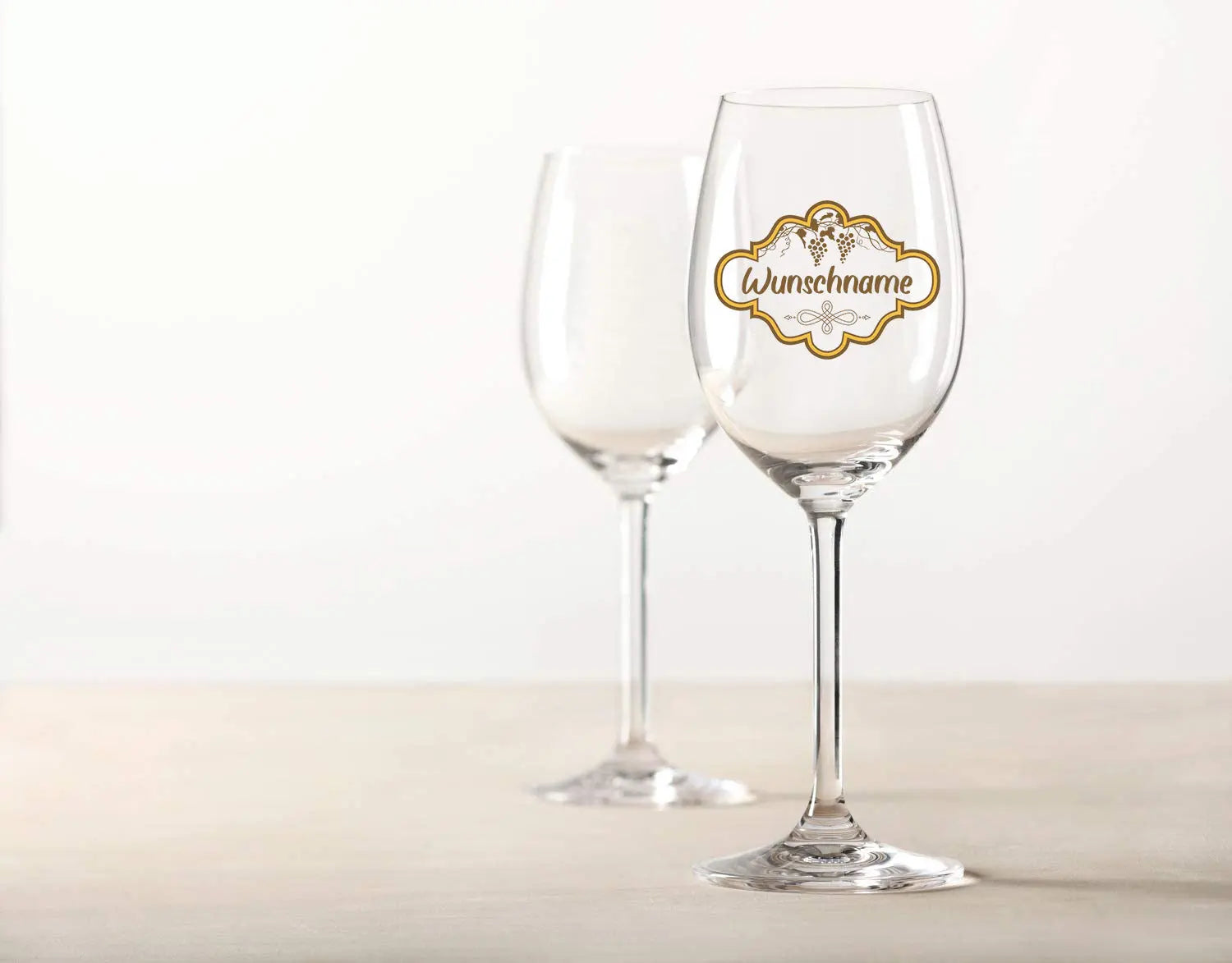 Leonardo Weinglas "Weinranke" mit Namen Gravur