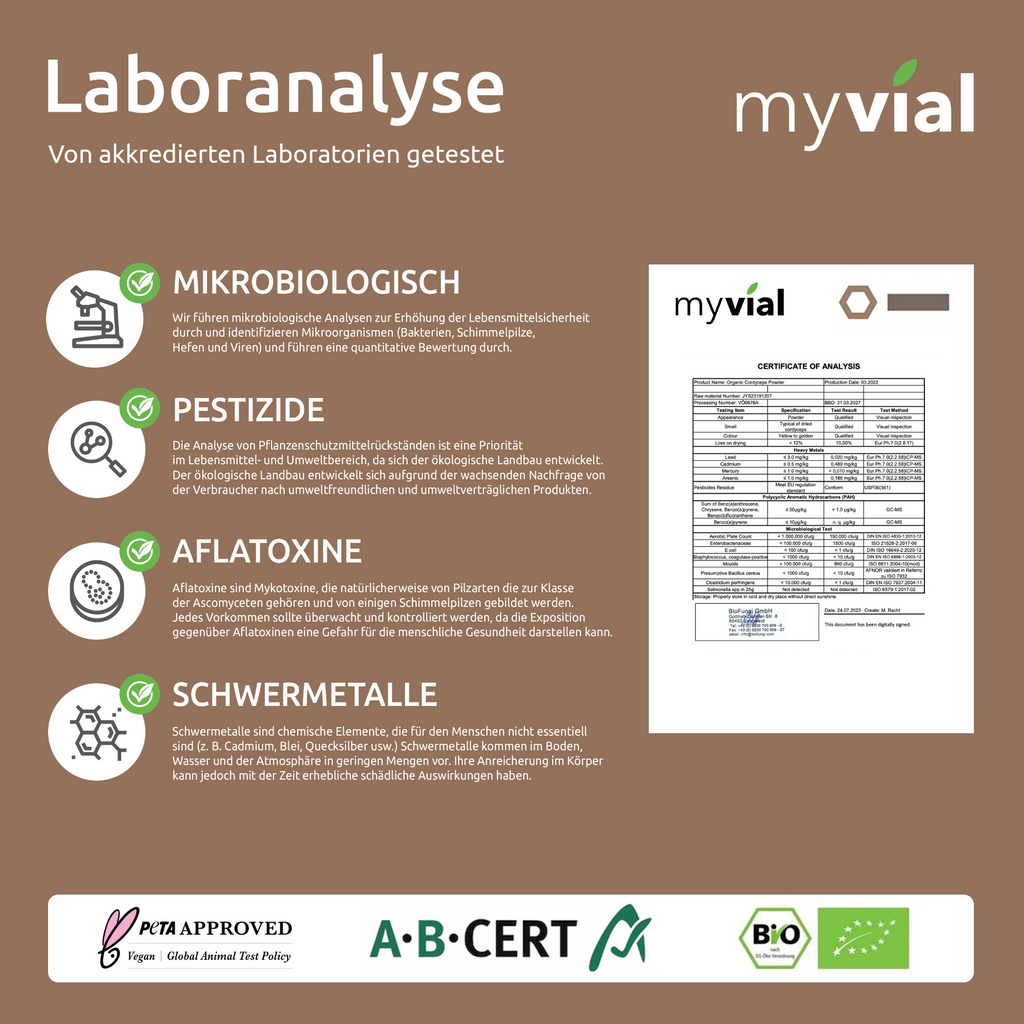Bio Cordyceps Kapseln