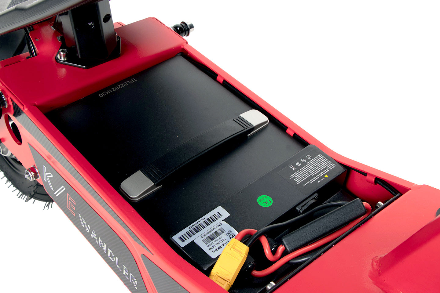 WANDLER K/E Leuchtrot – Elektroroller 45 km/h mit Sitz