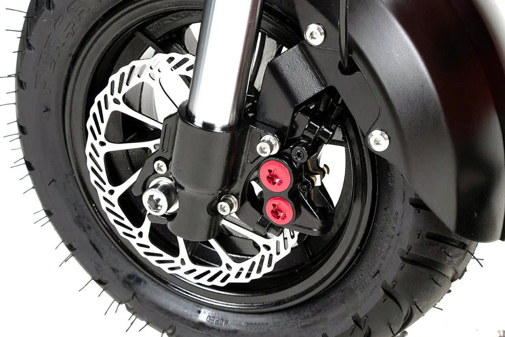 WANDLER K/E Leuchtrot – Elektroroller 45 km/h mit Sitz