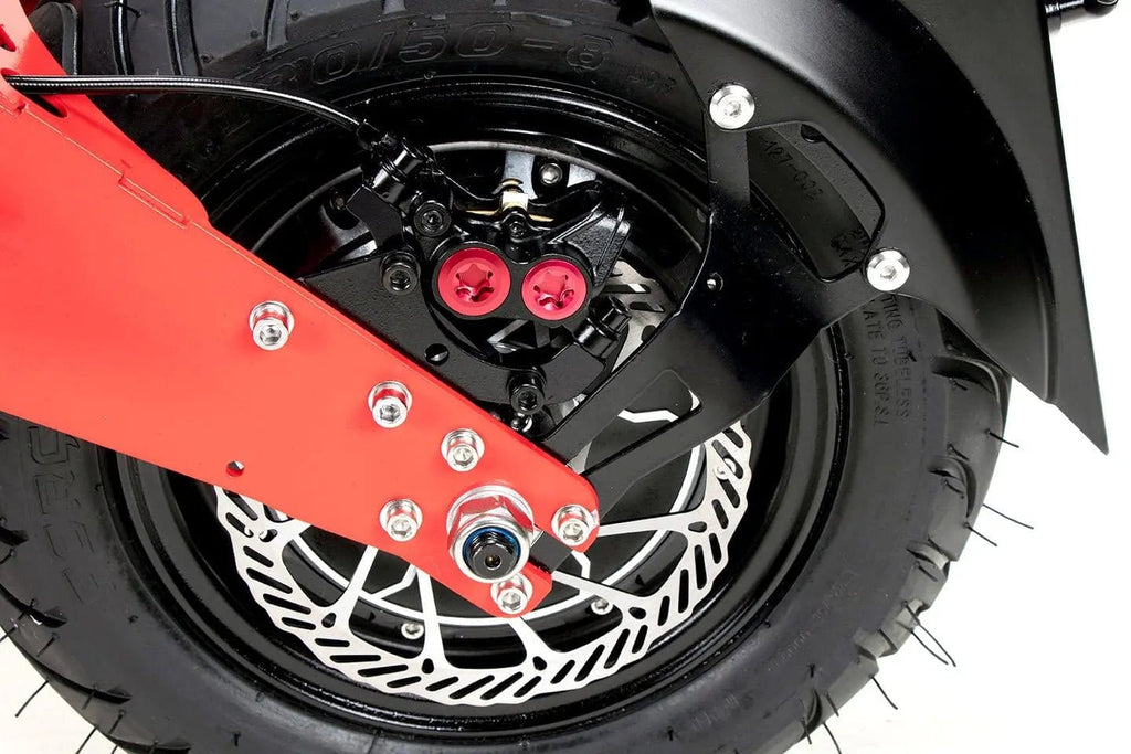 WANDLER K/E Leuchtrot – Elektroroller 45 km/h mit Sitz