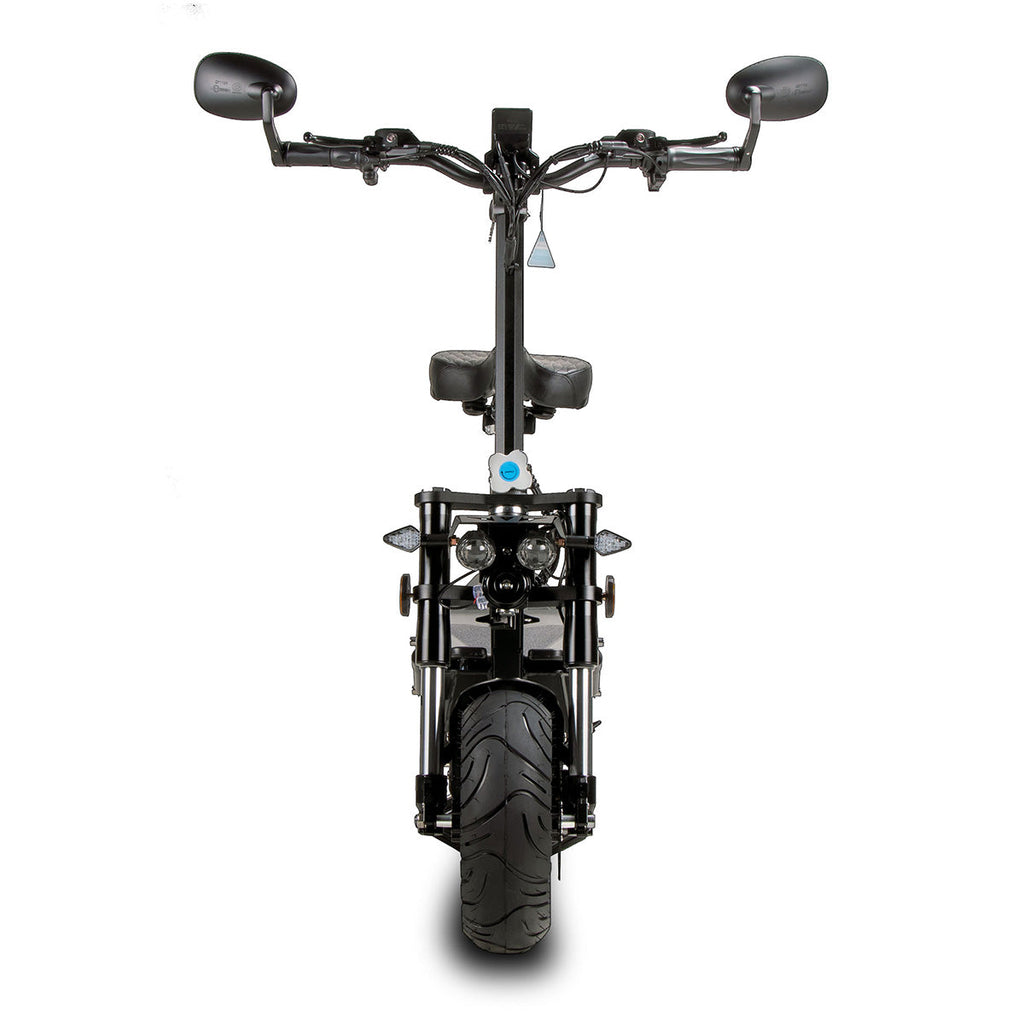 WANDLER K/E Schwarz – Elektroroller 45 km/h mit Sitz