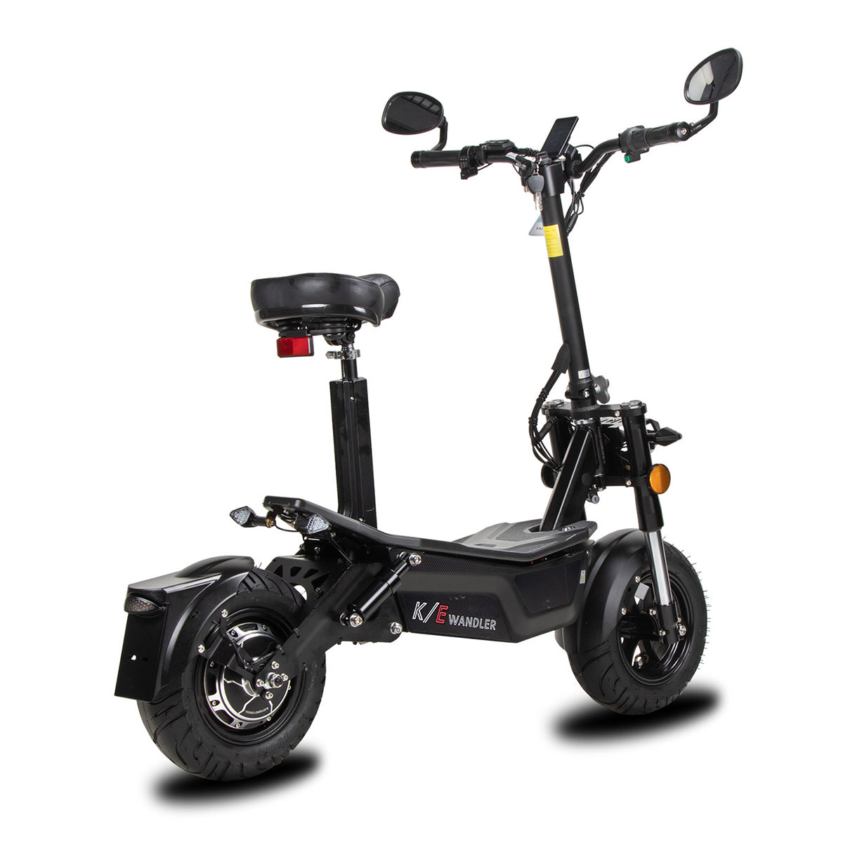 WANDLER K/E Schwarz – Elektroroller 45 km/h mit Sitz
