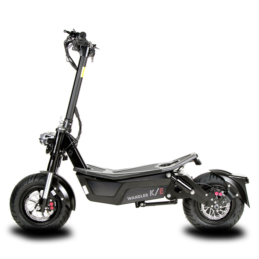 WANDLER K/E Schwarz – Elektroroller 45 km/h mit Sitz