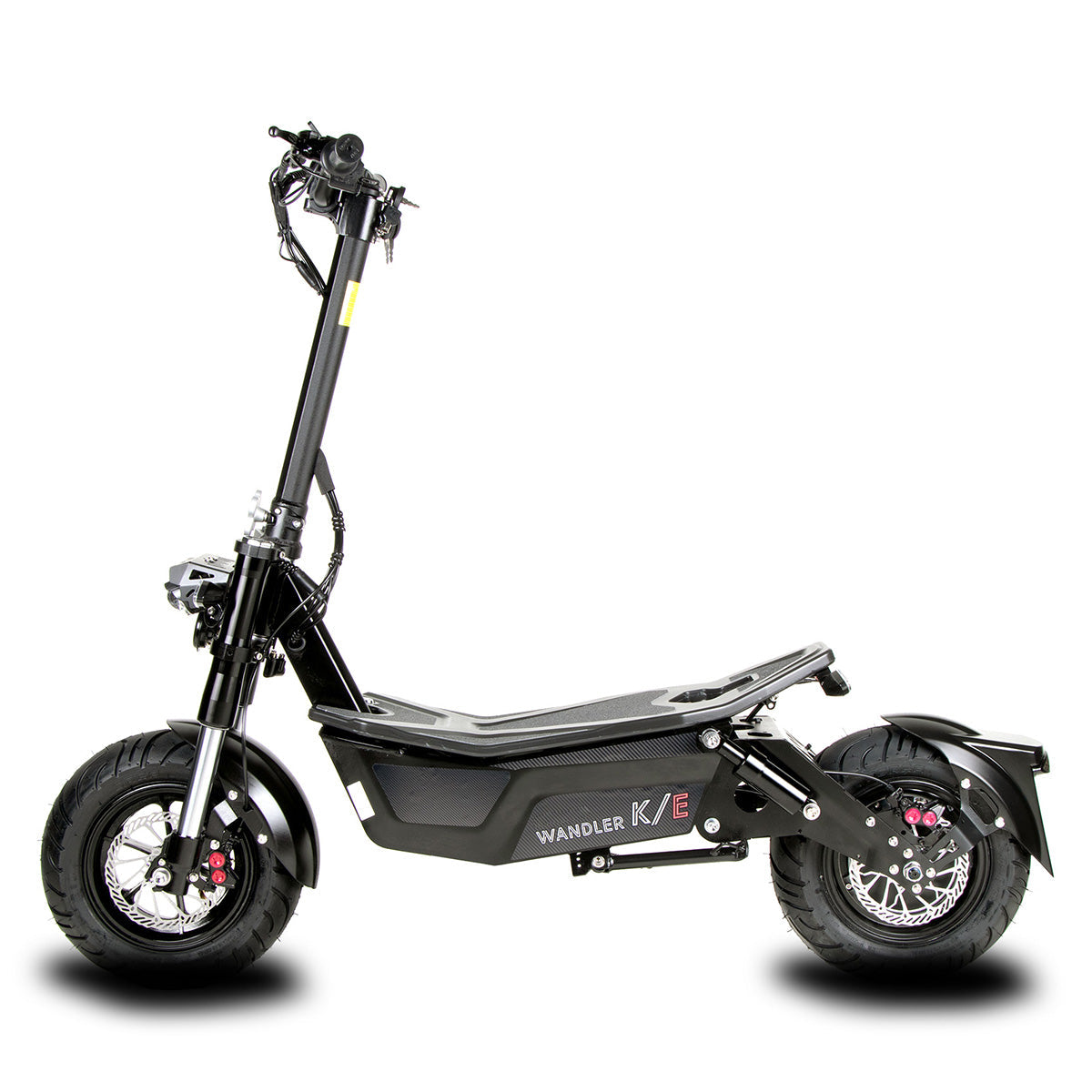 WANDLER K/E Schwarz – Elektroroller 45 km/h mit Sitz