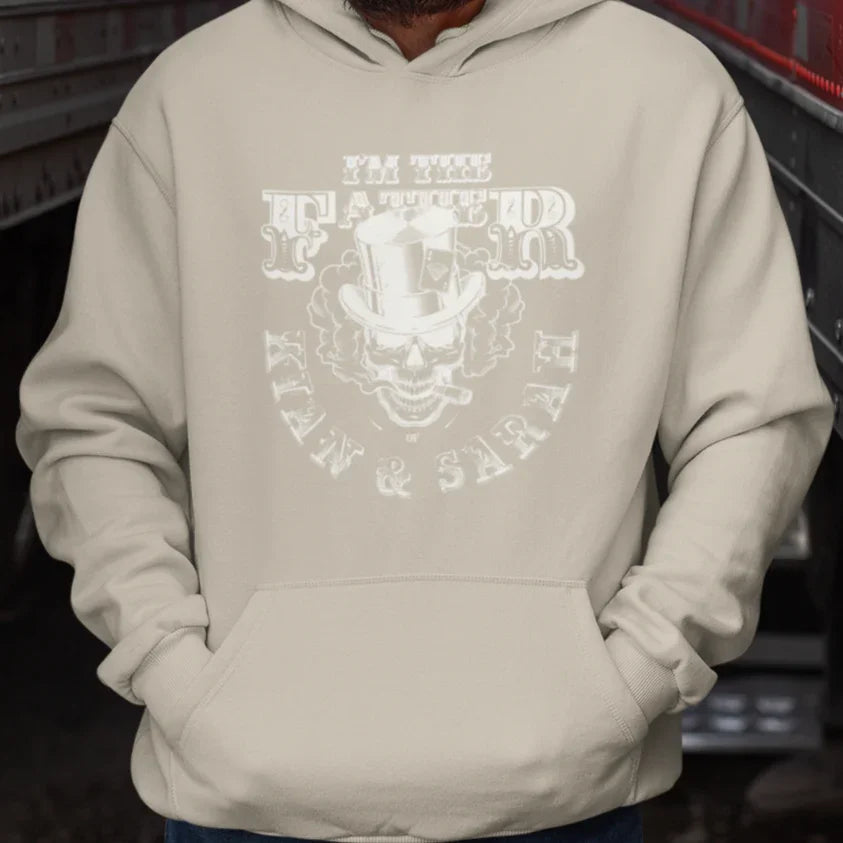 PAPA Hoodie SKULL personalisiert