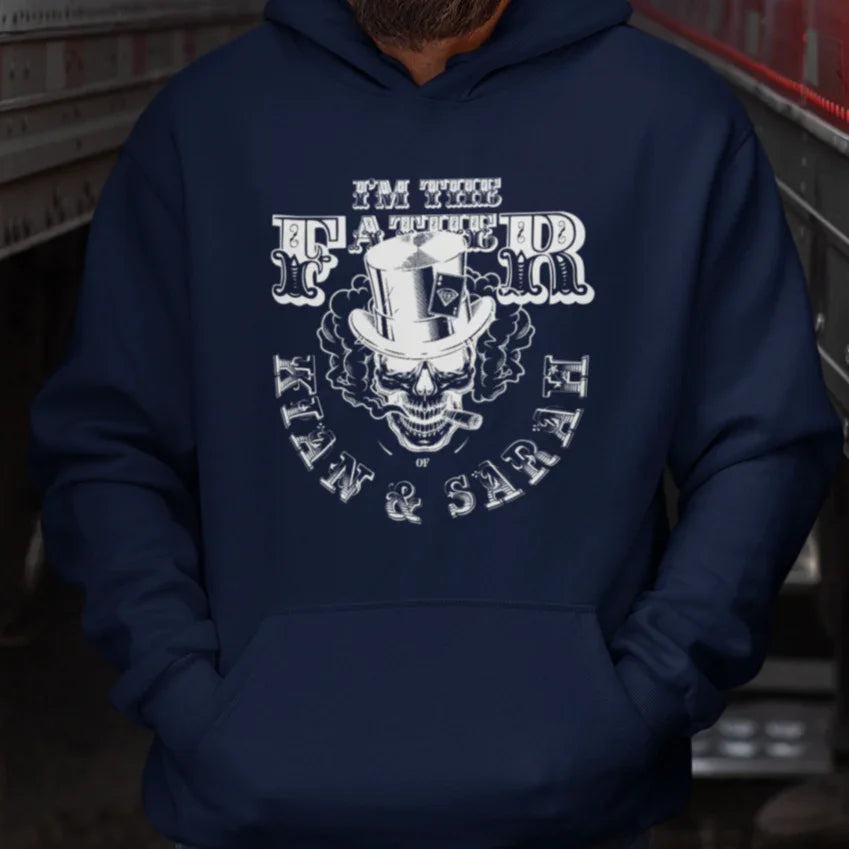 PAPA Hoodie SKULL personalisiert