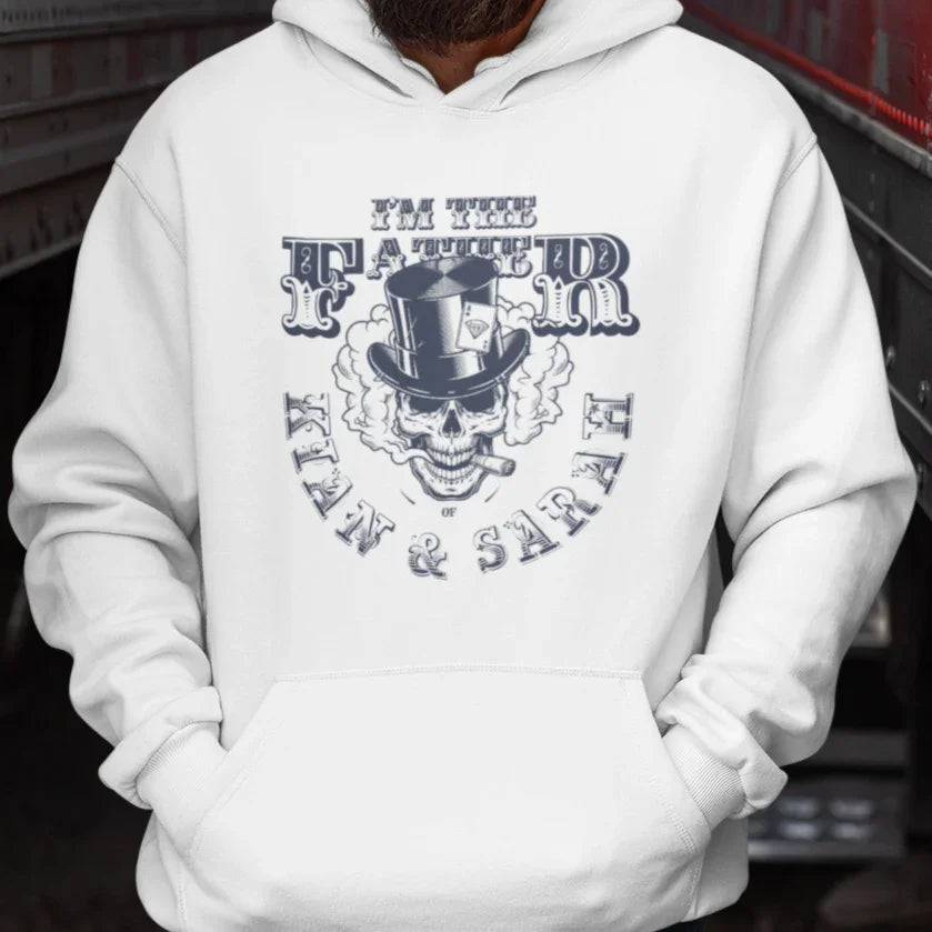 PAPA Hoodie SKULL personalisiert
