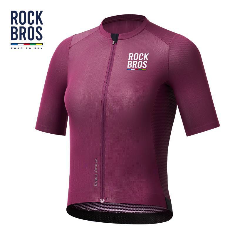 ROAD TO SKY Damen Kurzarm-Radtrikot Fahrrad Jersey für MTB & Rennrad
