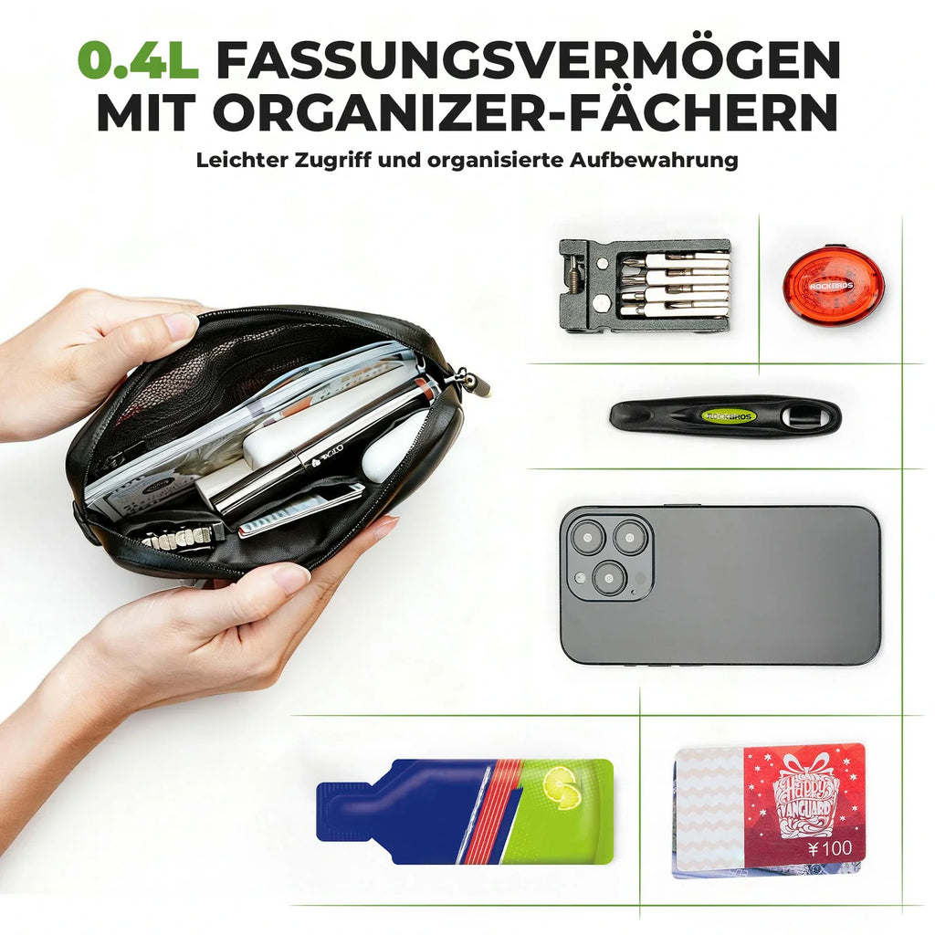 ROAD TO SKY Nachhaltige Beutel aus recycelten Reifen 0,4L