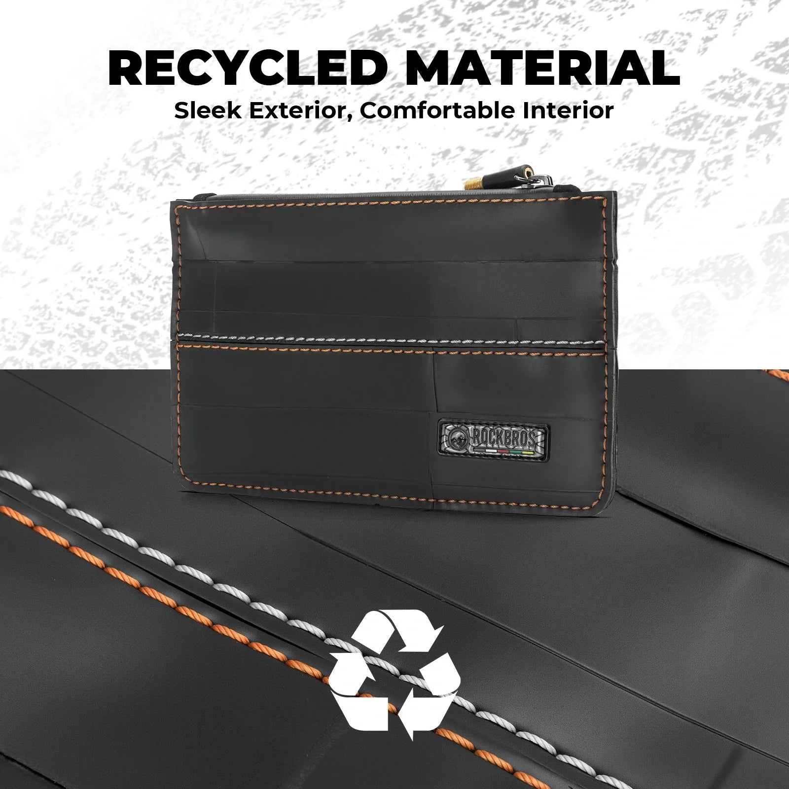 ROAD TO SKY Nachhaltige Beutel aus recycelten Reifen 0,7L