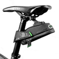 ROCKBROS Fahrrad Satteltasche mit Rücklichthalter wasserdicht 0.7L/0.9L