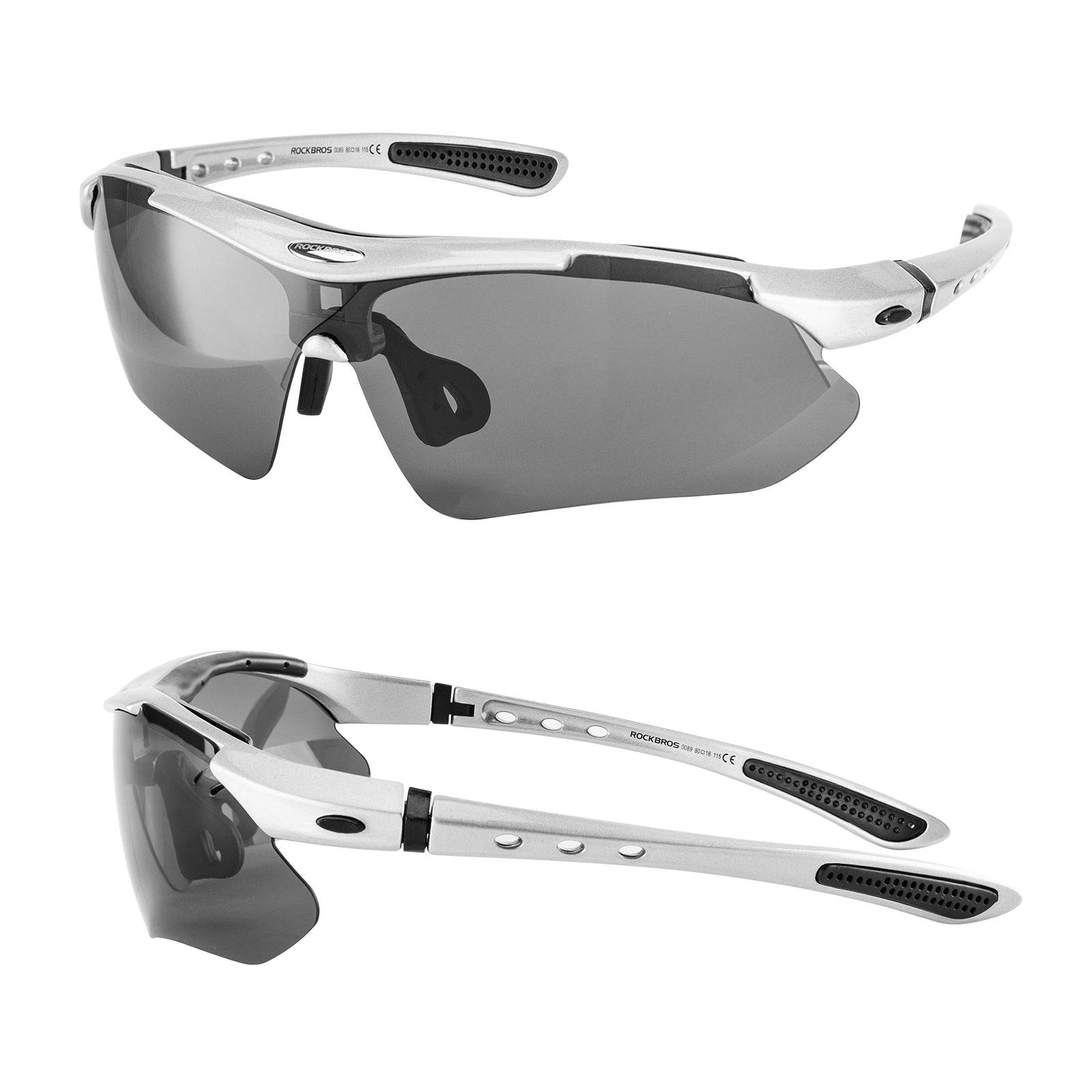 Adaptive Selbsttönende Sportsonnenbrille (UV400)