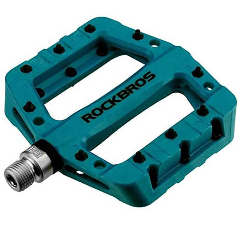 ROCKBROS Fahrradpedale 9/16 Zoll MTB Pedale mit 3 Bearing aus Nylon